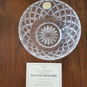 Lenox Fine Lead Crystal Diamond Bowl
